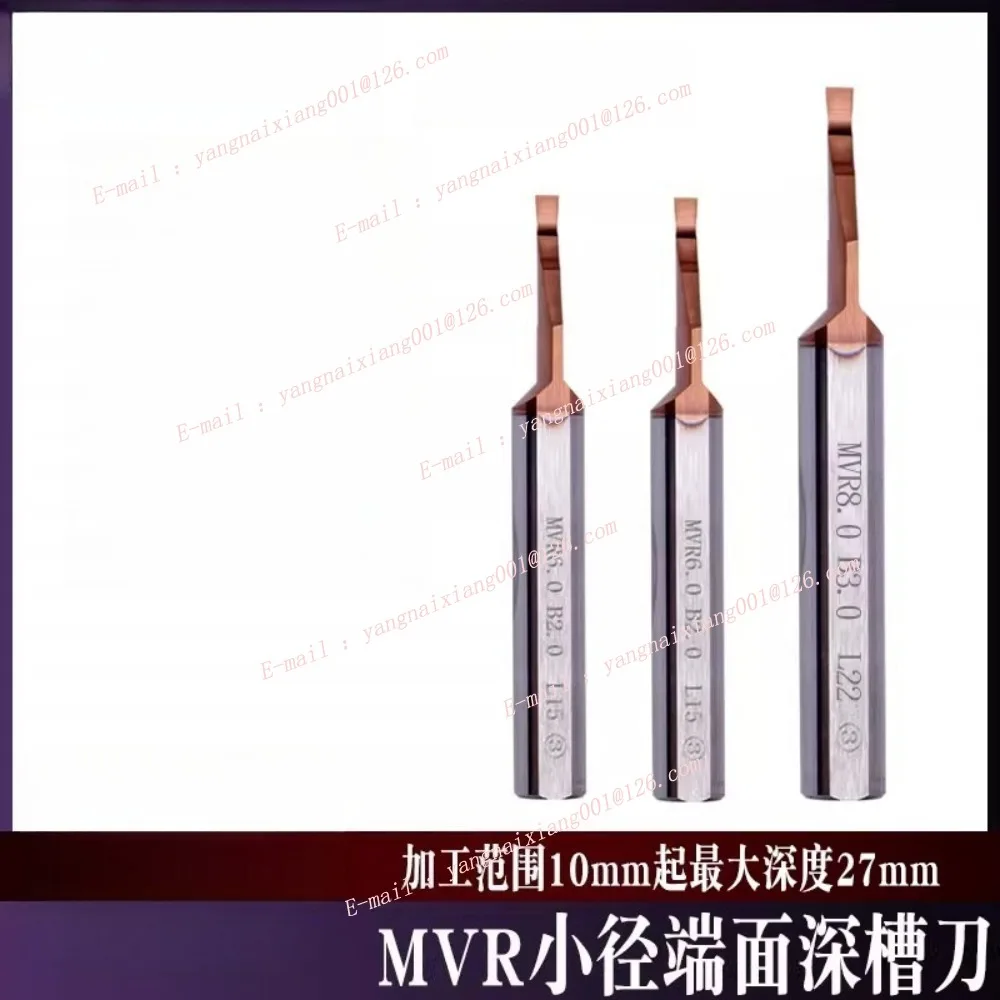 MVR Boring Cutter for Boring End Face Grooving Inserts Mini Internal Lathe Turing Tool Copying Small Hole Carbide Alloy Blade