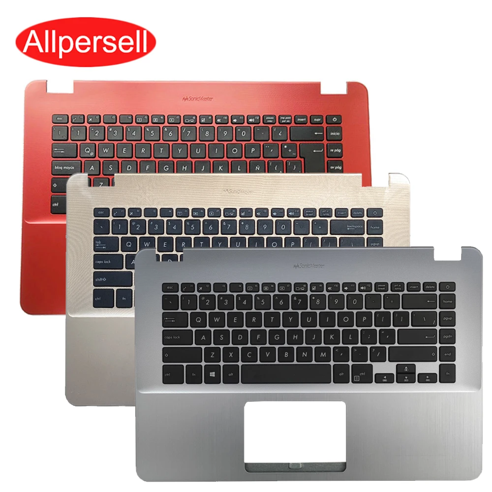 teclado da tampa superior para asus vivobook palm rest shell teclado de substituicao do portatil k505 k505b x505 x505b x505ba a505z x505bp 01