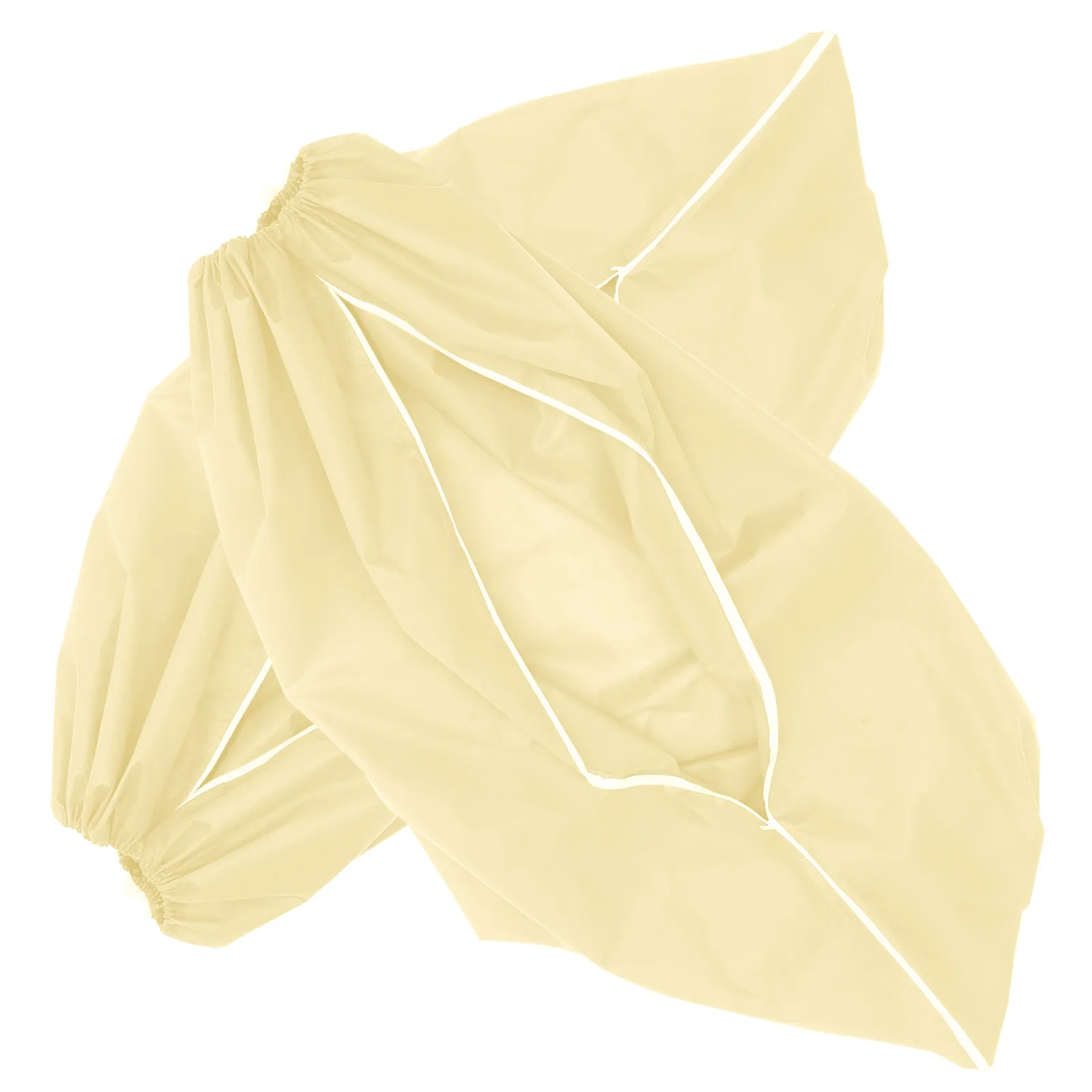 2Pcs Plant Frost Covers Non-Woven Fabric Plant Protector Drawstring Design Outdoor Garden Cold Proof Shield for Freeze