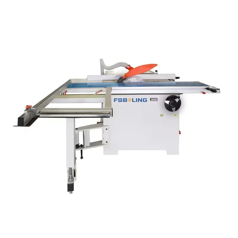 Hot Sale Woodworking Machine Size Double Saw Blade High Quality and High Precision Sliding Table Plate Saw Cutting Boards