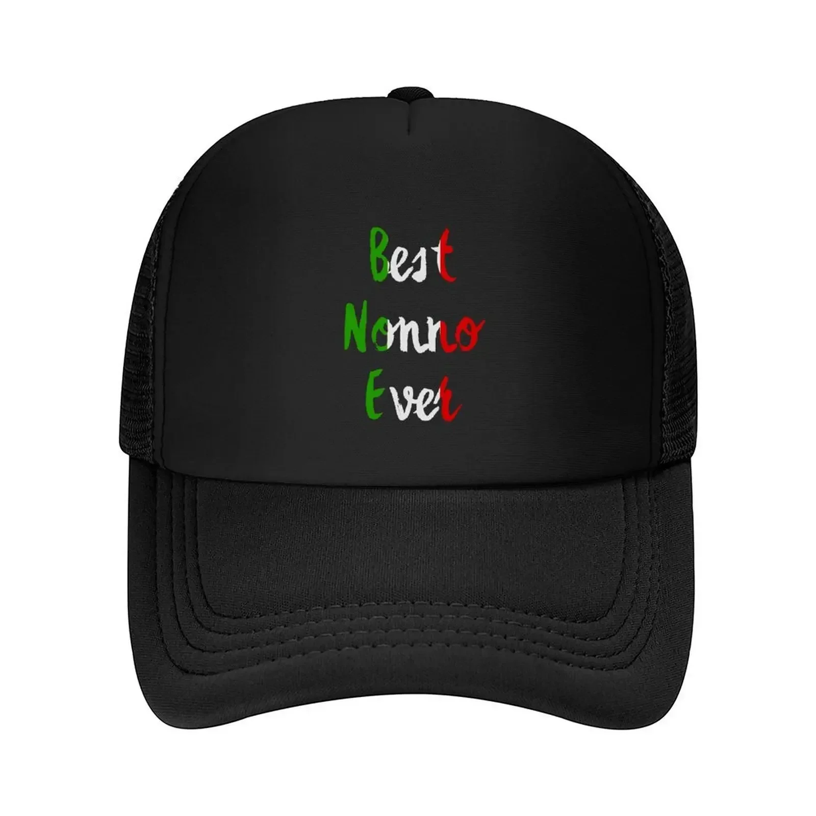 New Best Nonno Ever Italian Grandpa Baseball Cap Golf Wild Ball Hat Beach Outing Golf Wear For Women 2026 Men's