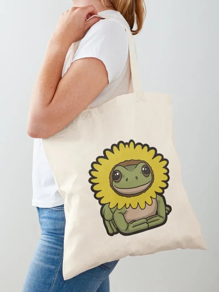

sunflower fred Tote Bag reusable shopping bag canvas bags tote bag men's custom fabric