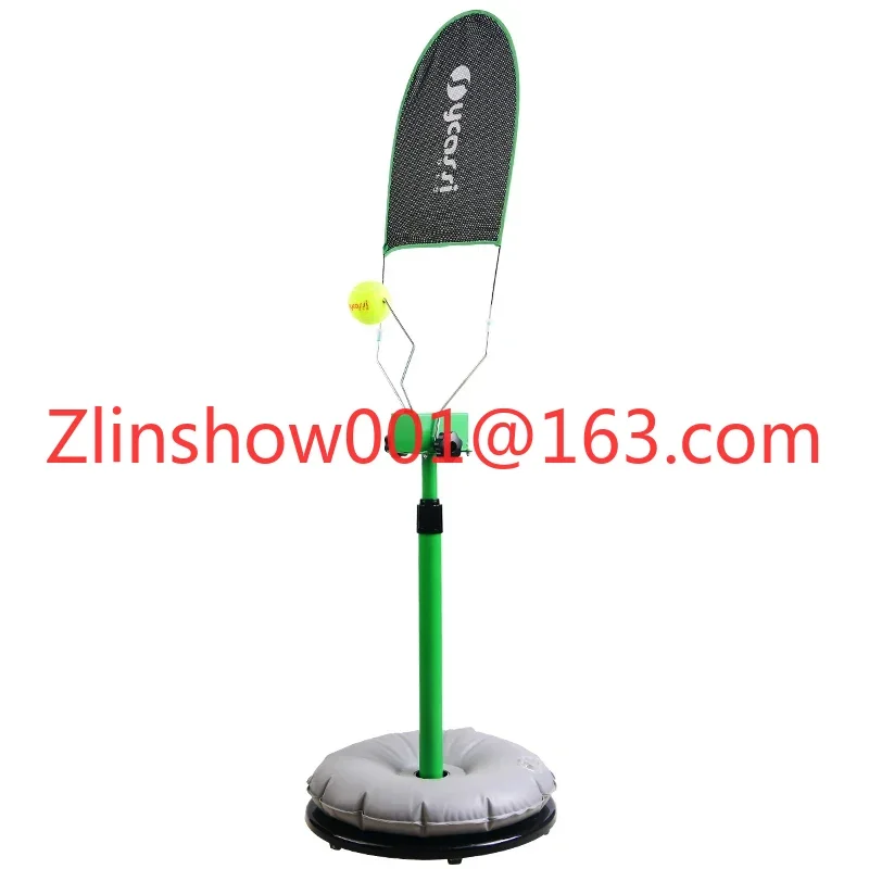 Portable Tennis/pickleball Trainer Equipment Rebound Practice Training Tool Rebounder Swing Ball  Spin Exerciser Sports