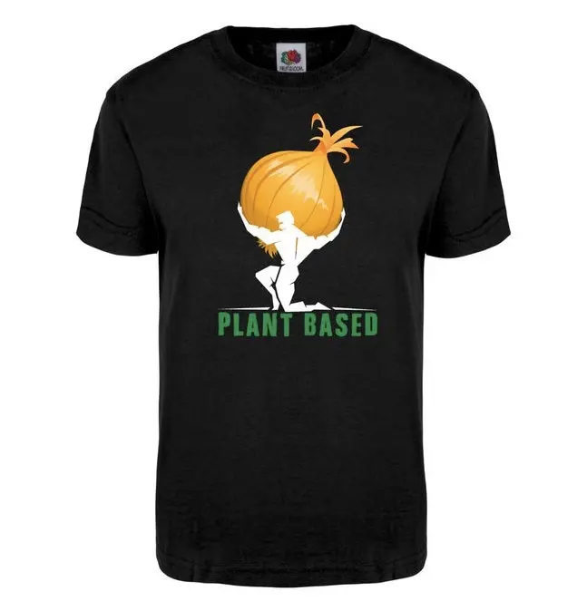 Vegan Atlas Onion black shirt