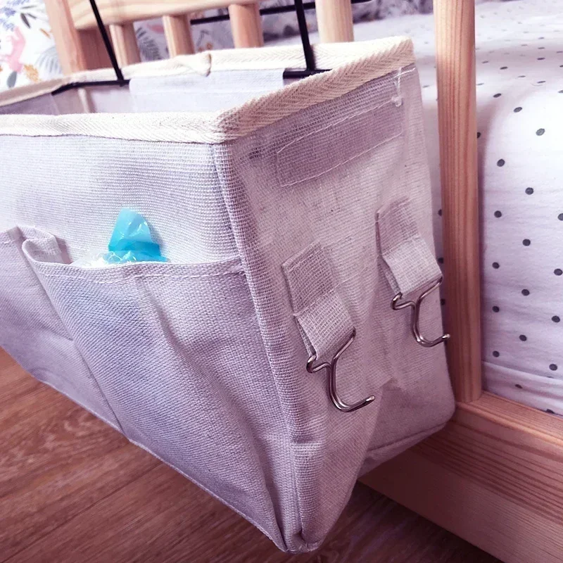 Draagbare Babyverzorging Essentials Hangende Organisatoren Wieg Opslag Wieg Babybedje Organisator Luiertas Linnen Babybed Accessoires