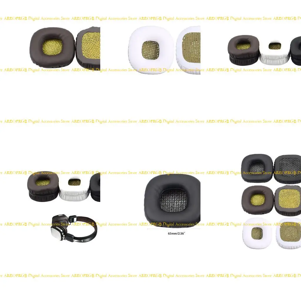 

E21E Geneic Earpads Pillow Ear Pads Sponge Cover Parts forRemax 200 Headphone SpareParts Repair Easily to Replace