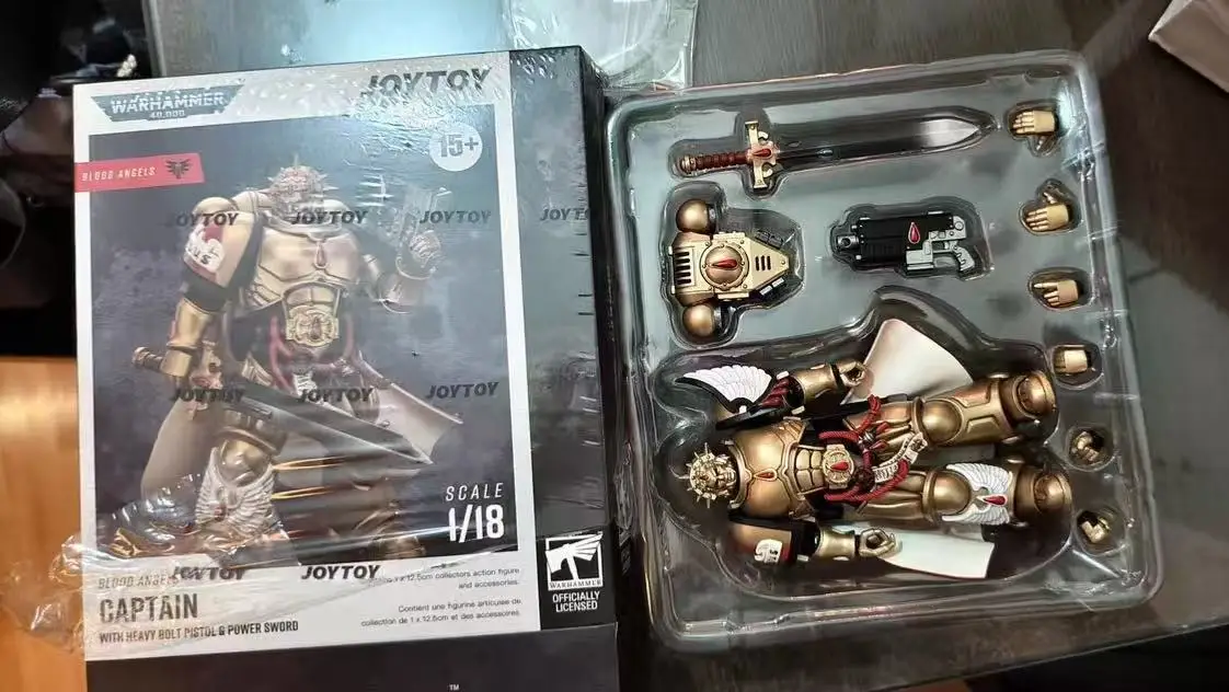 【ZW】JOYTOY Warhammer 40K 1/18 Action Figure Blood Angels