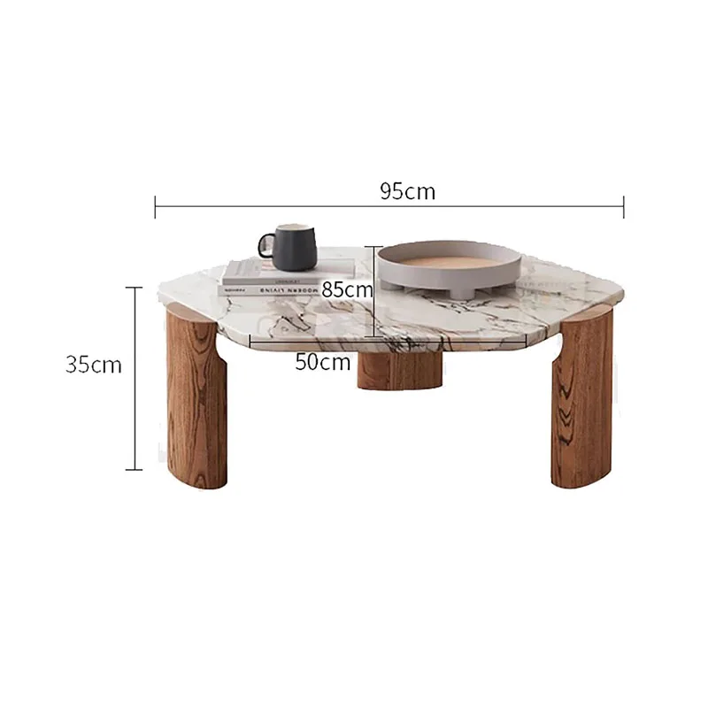 Mesa de centro nórdica para sala de estar, mesa de centro estética Neutral minimalista moderna, mesa Glam de moda, muebles de lujo de diseño Basse