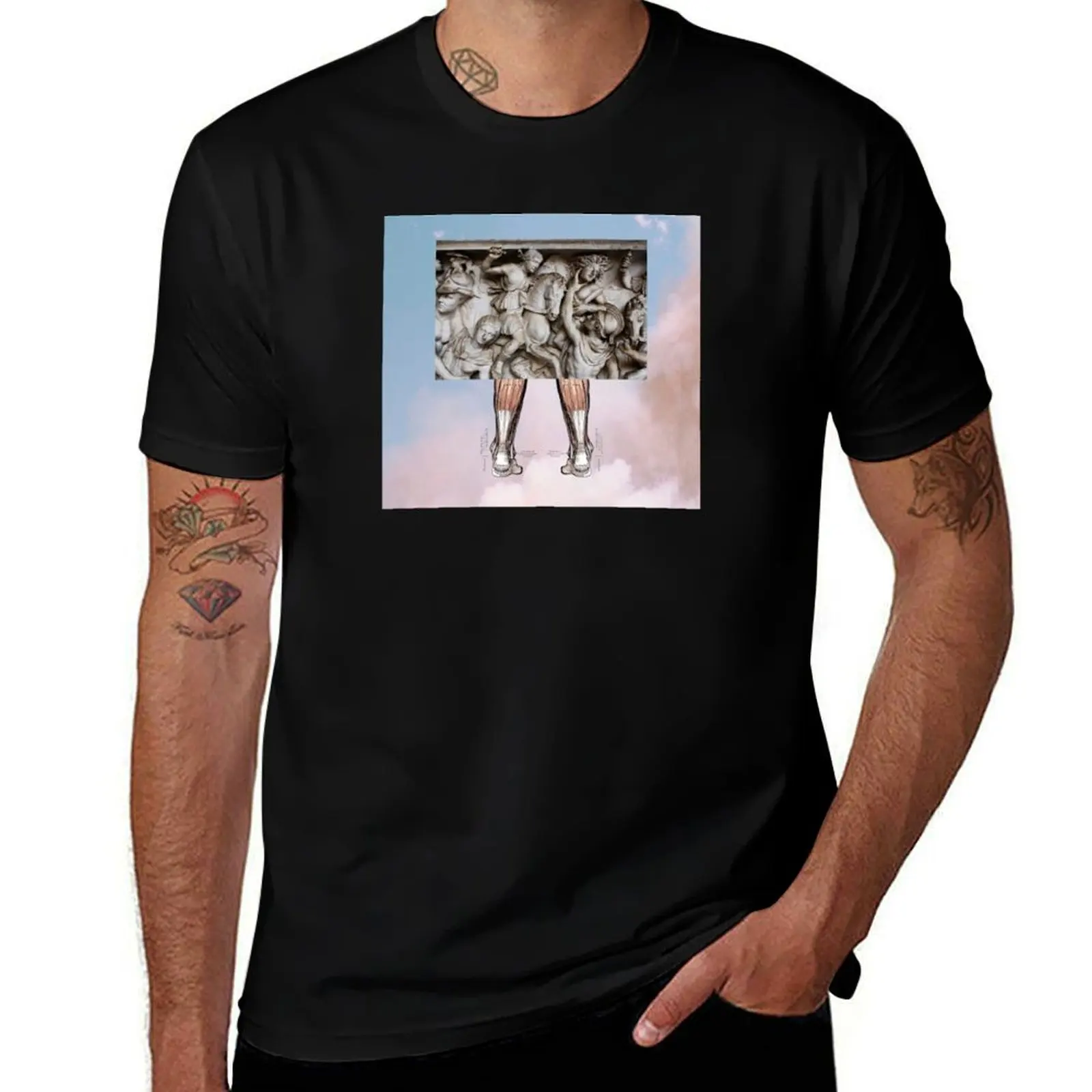 I No Longer Fear The Razor That Guards My Heel (III) T-Shirt Trendy Casual Short Sleeve Shirt T-Shirt