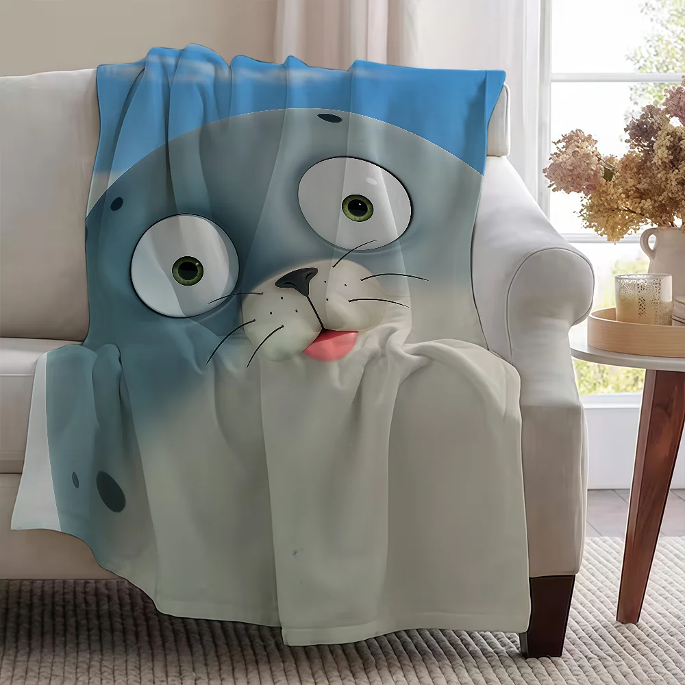 Cartoon Cute S-SealookS Blanket Soft Warm Furry Throw Super Kids Toys Bed Sofa Car Cradle