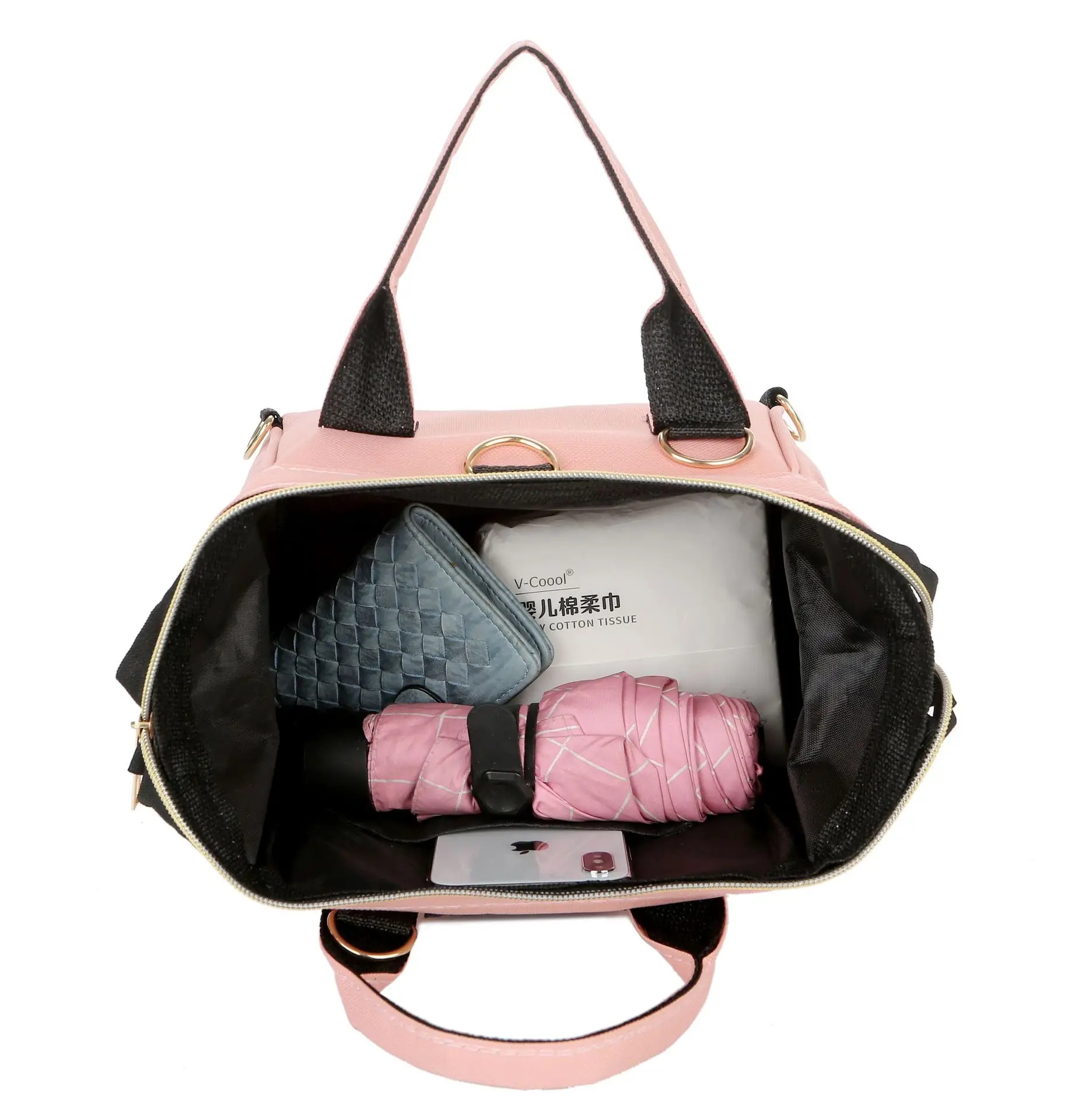 Kleine Mutter-und Baby tasche, modisches und leichtes Oxford-Tuch, personal isierter Rucksack, Mama-Tasche, Handtasche