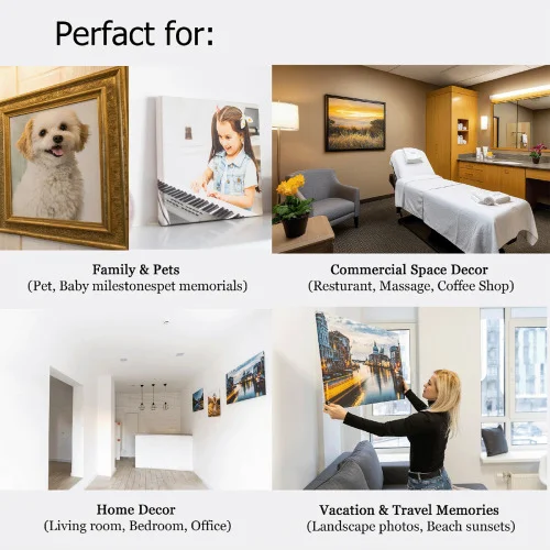 The Cleaning Lady Movie Poster Customizable Printed Canvas Painting for Pictures Wall Art Modern Home Decoration Ornaments Room view 6