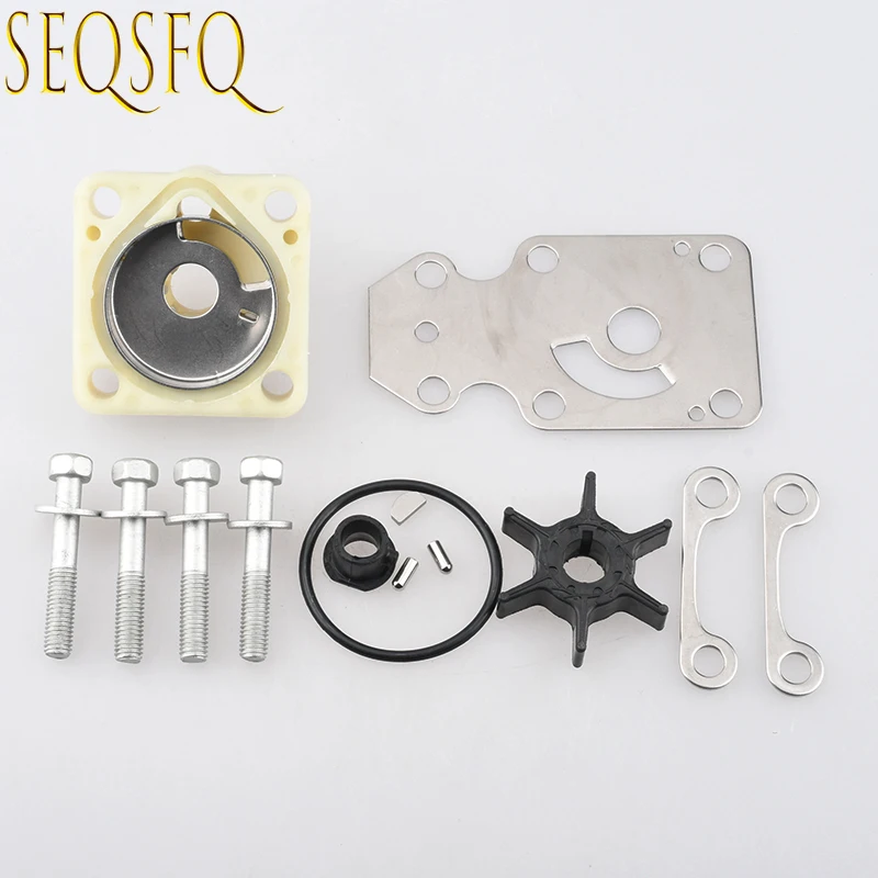 야마하 보트 모터 부품 4T F9.9 F13.5 F15 F20용 6AH-W0078 워터 펌프 수리 키트 6AH-W0078-00 6AH-W0078-01 6AH-W0078-00-00
