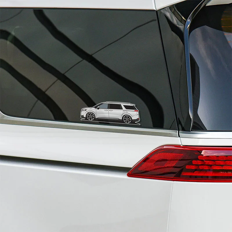 For Kia Carnival Sedona KA4 2021 2022 2023 2024 Personalized sticker for rear car window exterior modification sticker