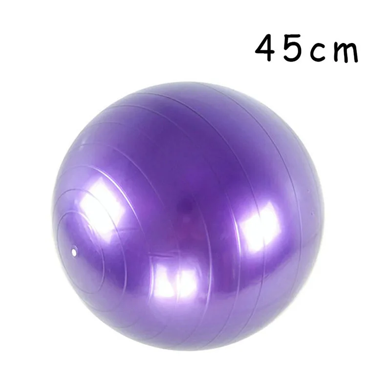 45/55/65/75/85cm Pilates Ball Explosion-proof Yoga Core Ball Indoor Balance Exercise Gym Ball For Fitness Pilates Equipment