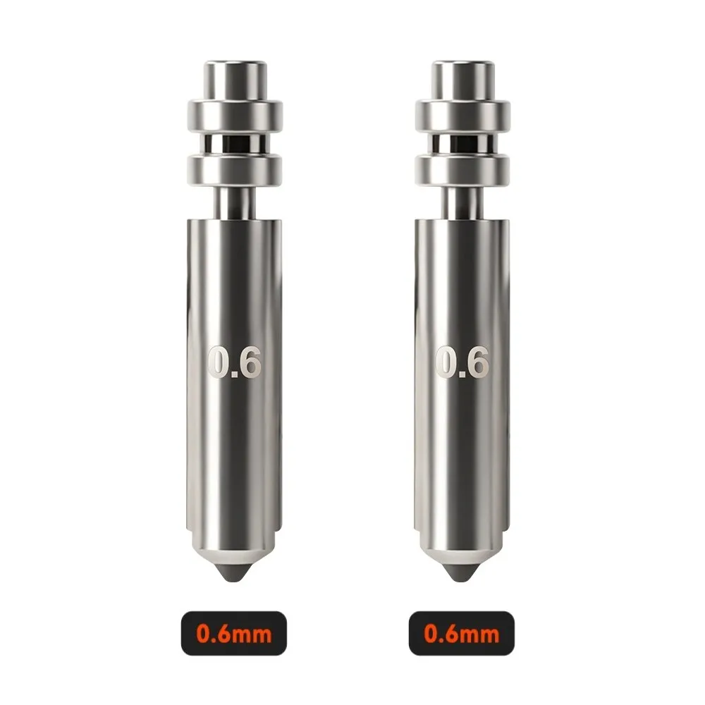 Für Anycubic Kobra 4 Kobra X Hotend Bimetall-Düsen-Upgrade Hochtemperatur 0,25/0,4/0,6/0,8mm Kobra X 3D-Drucker Zubehör