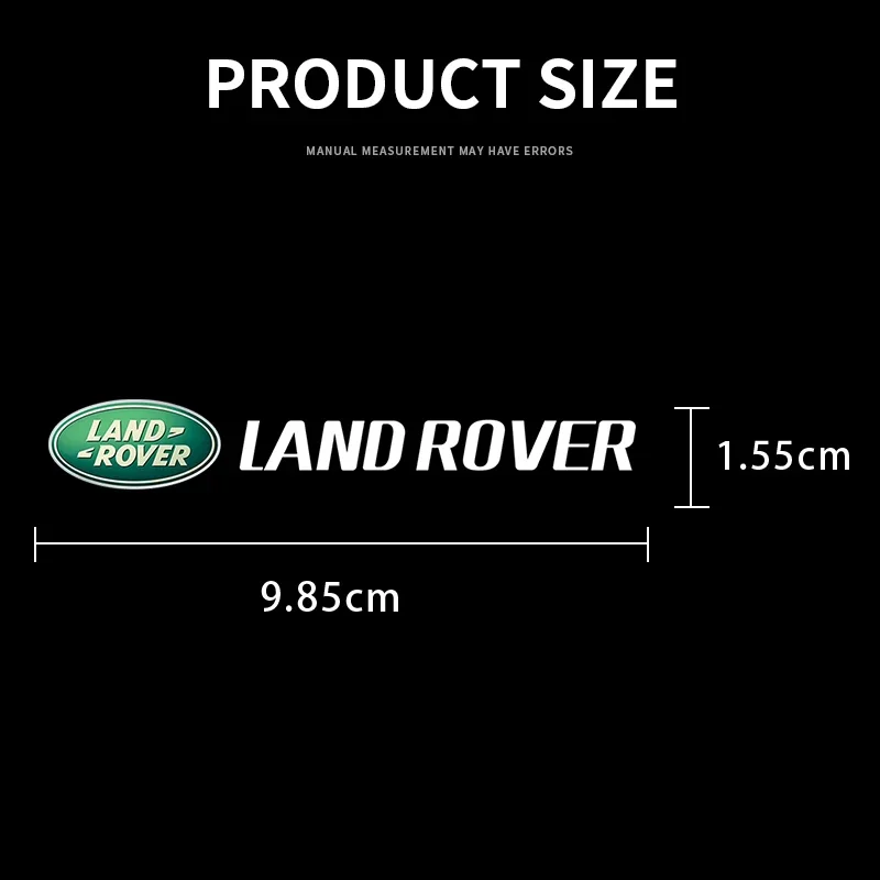 Car Stickers Car-Styling Logo Interior Decorative Accessories For Land Rover Range Rover Velar Sport Discovery 2 3 4 Defender