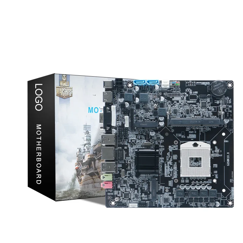 HM65 Supports Second and Third Generation LGA988 CPU Computer Motherboard All-in-One Memory Gaming Notebook Integrated Graphics
