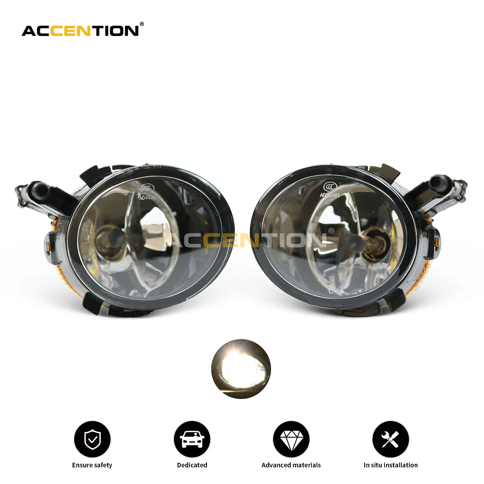 Car Light For Seat Altea 2007 2008 2009 2010 2011 2012 2013 Front Halogen Fog Light Fog Lamp