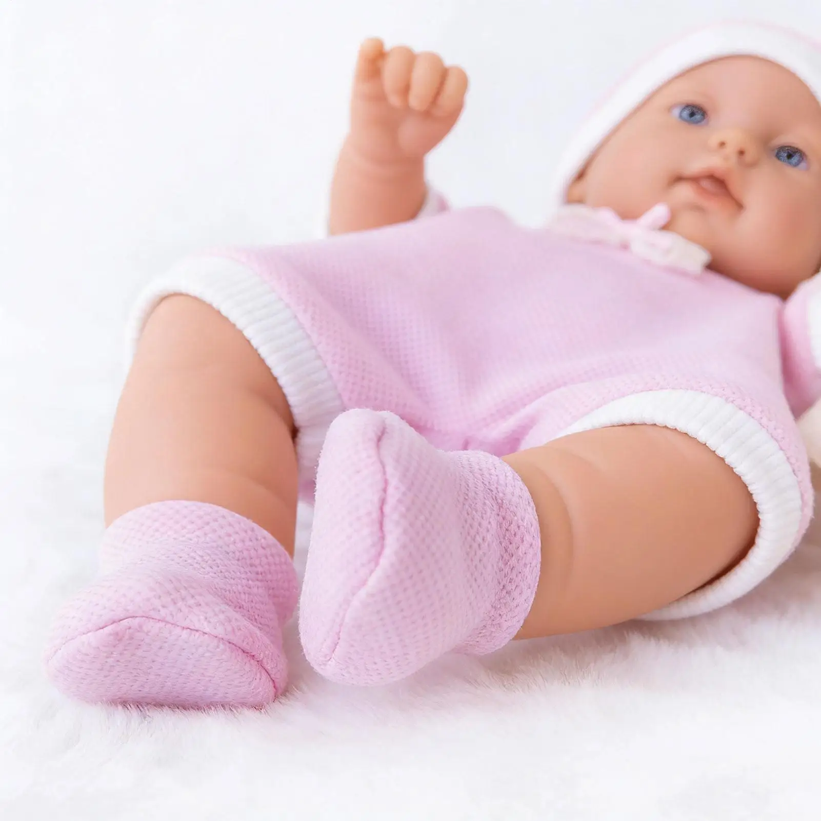 

Dolls For Girl 12 Inch Washable Full Body Realistic Collectibles With Bunny Real Life Kids Dolls For Family Friends Girls Youth