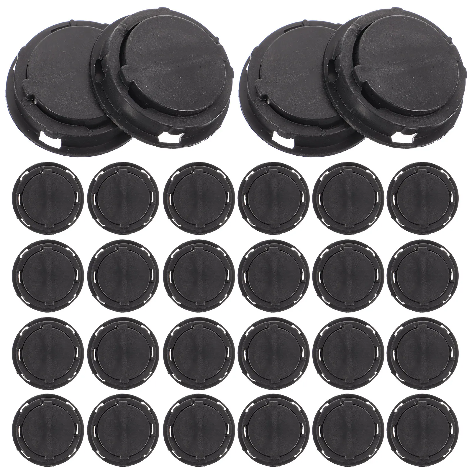 50Pcs Piggy Bank Bottom Covers Plastic Stopper Plugs for Money Saving Boxes Coin Banks Jar Bottom Seals and Storage Box Edge