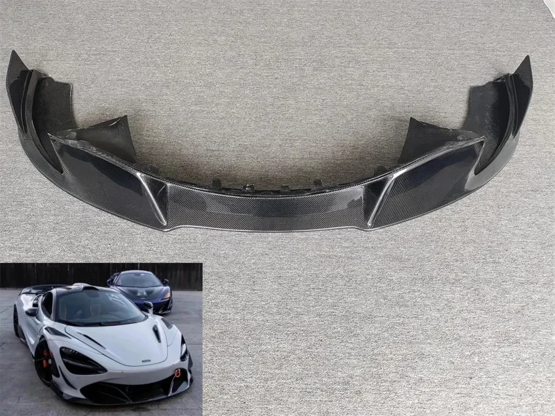 

Upgrade V-Style Carbon Fiber Front Bumper Lip Separator Body Kit for Enhanced Front Lip Performance for McLaren 720S