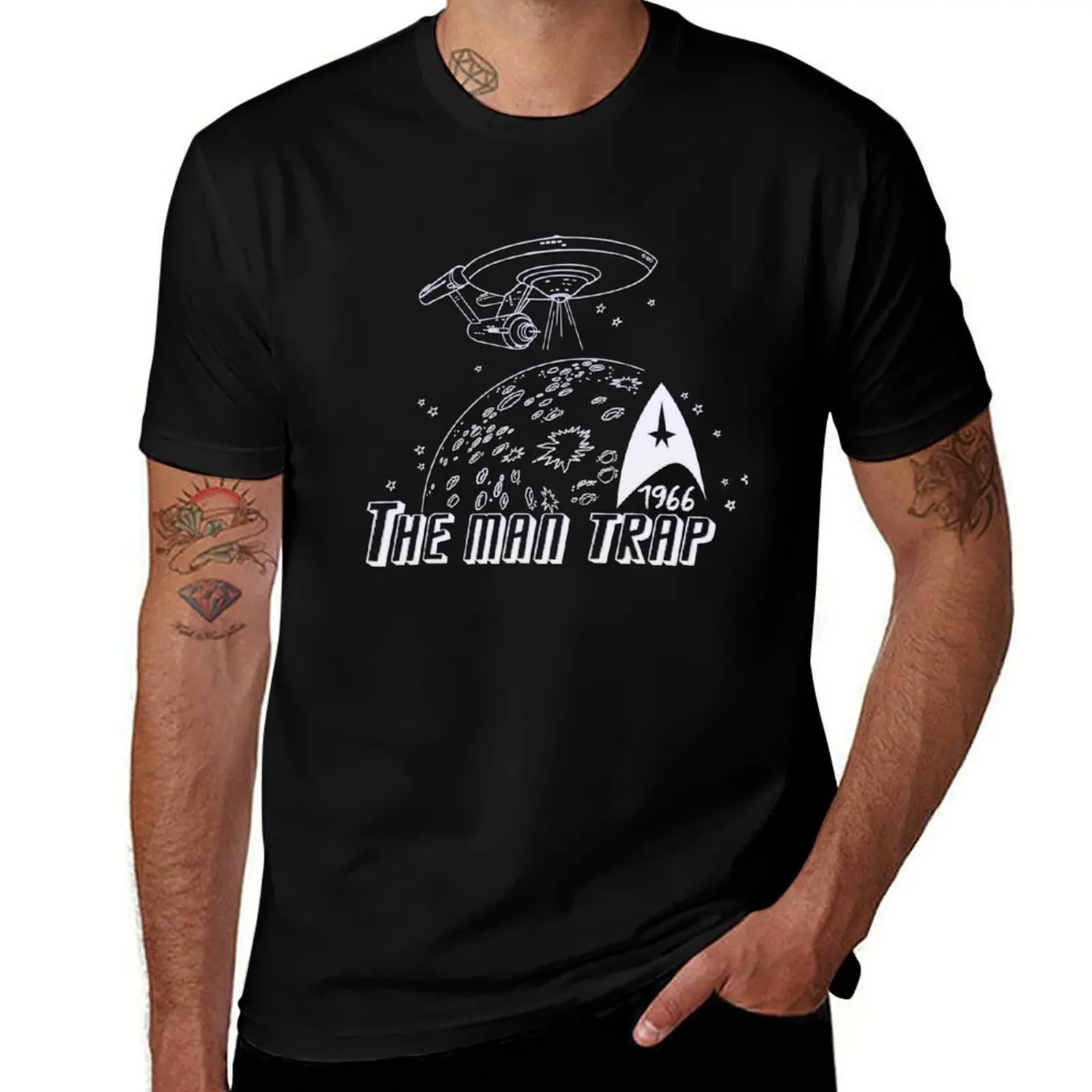 

The Man Trap...Star Trek T-Shirt man t shirts graphic funny t shirts cotton