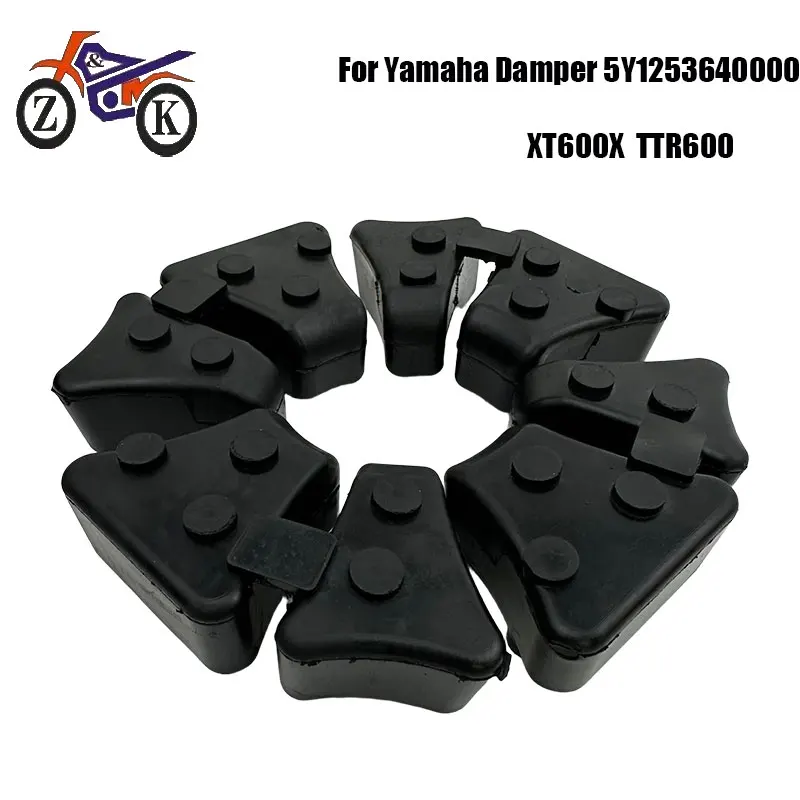 

Motorcycle Rear Damper Buffer Set For Yamaha 5Y1253640000 XT600X TTR600 Shock Absorption Cushion Rubber Moto Parts Replacement