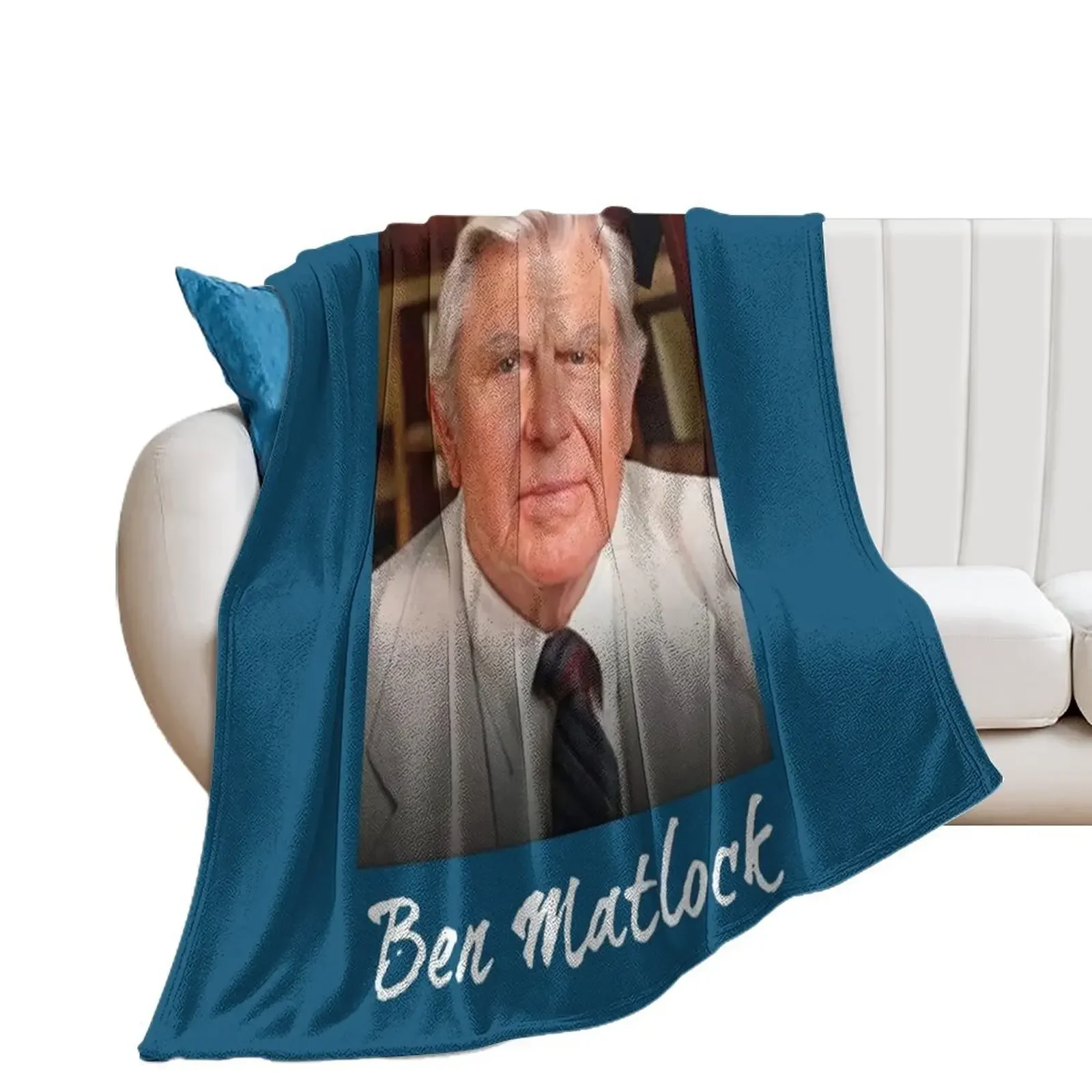 

Cool Ben Matlock Funny Tv Lawyer Drama White Retro Vintage 80s Sitcom Matlock, Customized, Fashion Summer Throw Blanket