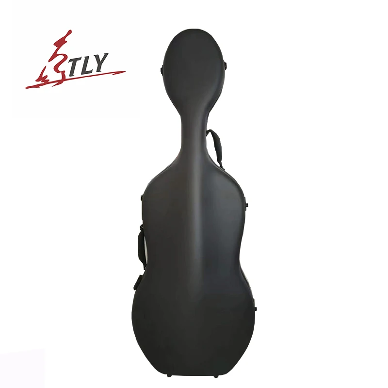 100% Pure Carbon Fiber High-grade Cello Hard Case With Combination Lock For 3/4 4/4 Light Cello Hard Case