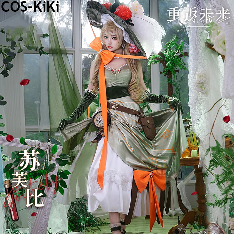 COS-KiKi Reverse:1999 Sotheby Game Suit Cosplay Costume Elegant Evening Dress Halloween Carnival Party Role Play Outfit Women