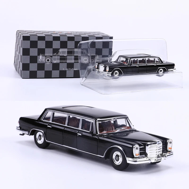 DCT 1:64 Benz Pullman 600 W100 Edition Diecast Alloy Model Car