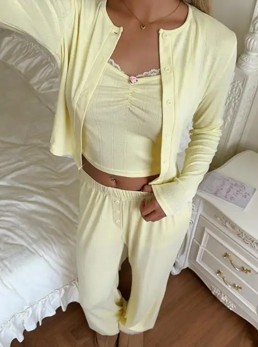 

Women's Autumn Winter Sports Long Sleeve Jacket T-Shirt Set Long Pants Casual Comfortable Sportswear for Women