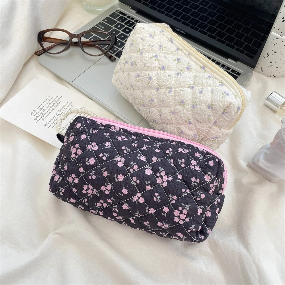 

Large Capacity Women's Cosmetic Bags Cases Casual Ladies Small Storage Bag with Zipper Female Travel Clutch Bag Small Handbags