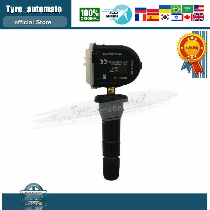 4pcs Trye Pressure Sensor TPMS EV6T-1A180-CB For Ford Focus Kuga Ford Mondeo Mk5 Ecosport Focus B-Max C-Max Fiesta