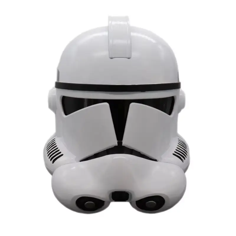 En Stock, Casco de juguete de Star Wars, Casco mandaloriano, Cosplay de Halloween, réplica de cabeza, Mando, cazador de recompensas, máscara de emulsión, regalo