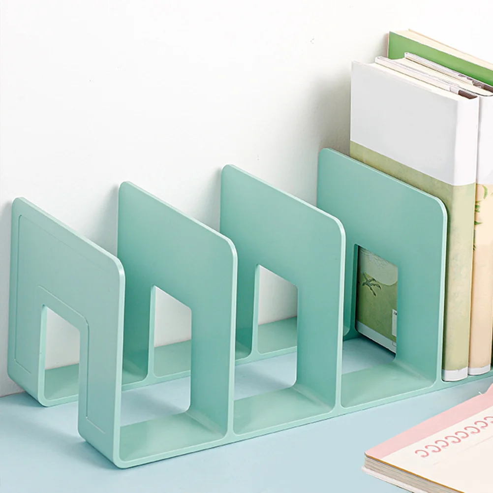 Decorative Bookend Multi-Function Organizer Delicate Book Holder File Sorter Magazine Divider Home Office Use File Sorter
