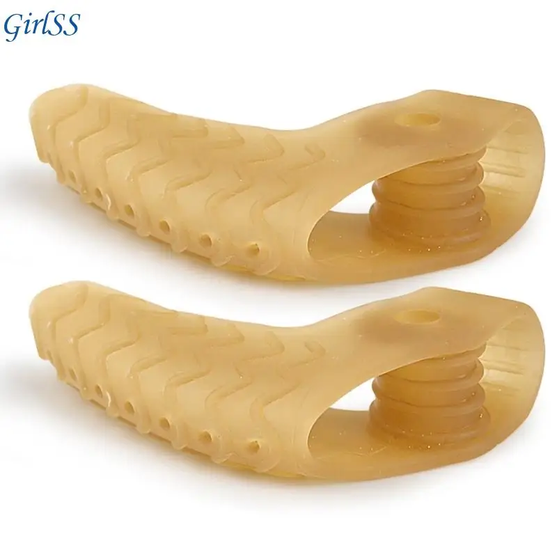 

Разделитель пальцев с двойным отверстием для облегчения бурсита, регулируемый расширитель пальцев из мягкого материала SEBS, для