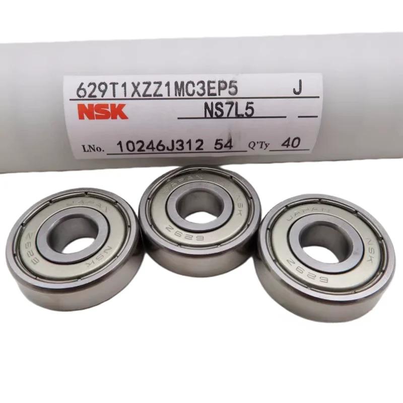 20pcs Original NSK high speed bearing 629ZZ 9*26*8mm R-2690ZZ precision Miniature ball bearings 629 629Z 2690 9x26x8 mm