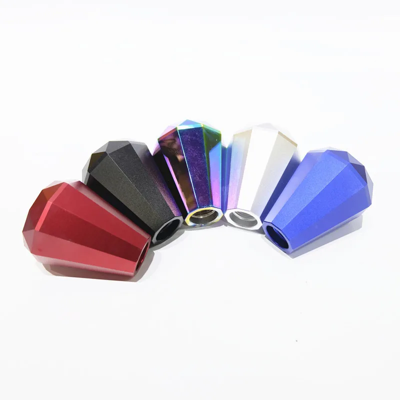 

For Universal Diamond Crystal Shift Knob Manual Auto Gear Stick Handle Colorful Faceted Interior Styling Accessories Trim Cover