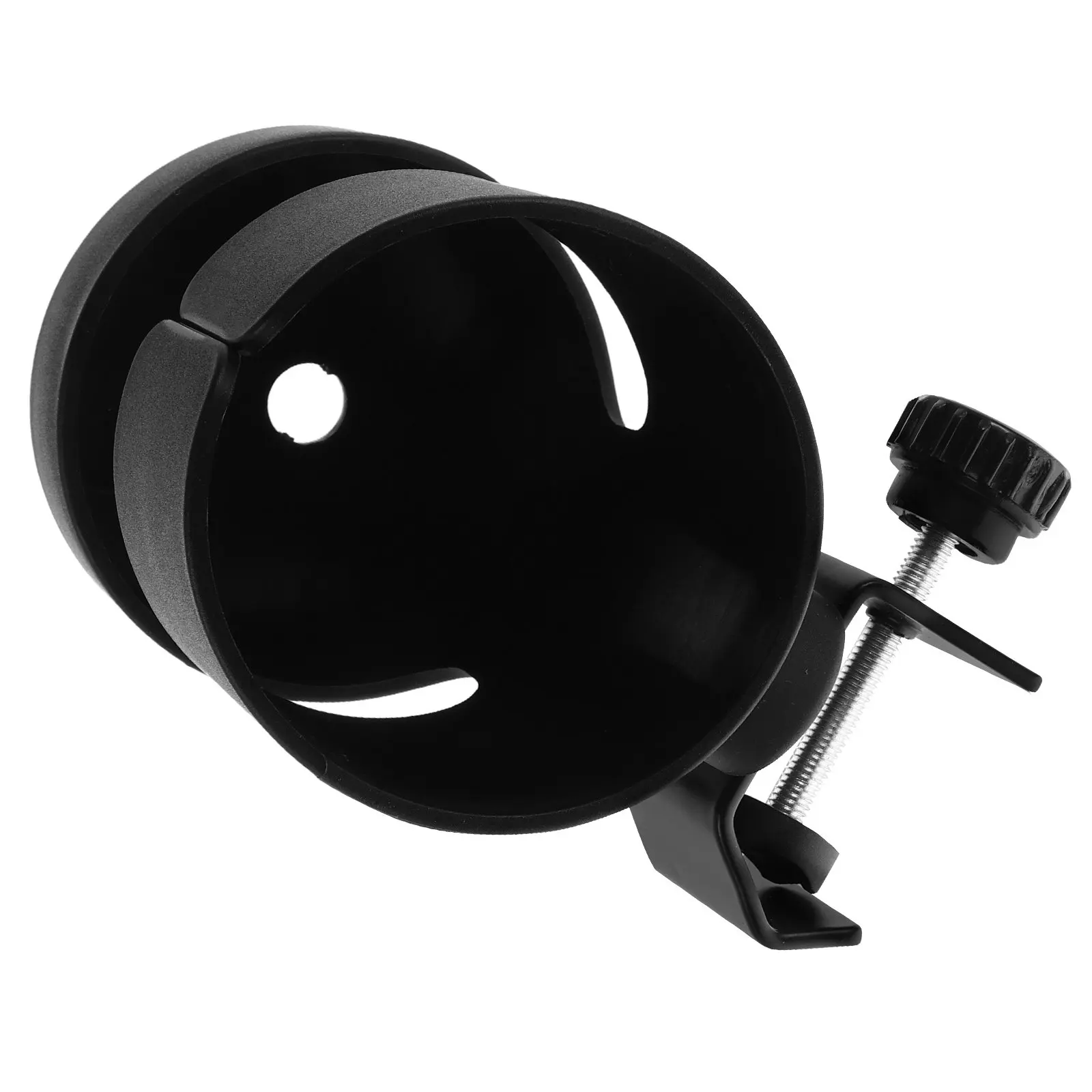 Clamp-on Music Stand Cup Holder Multifunctional Mic Stand Drink Holder Detachable Accessory for Performers Band Members
