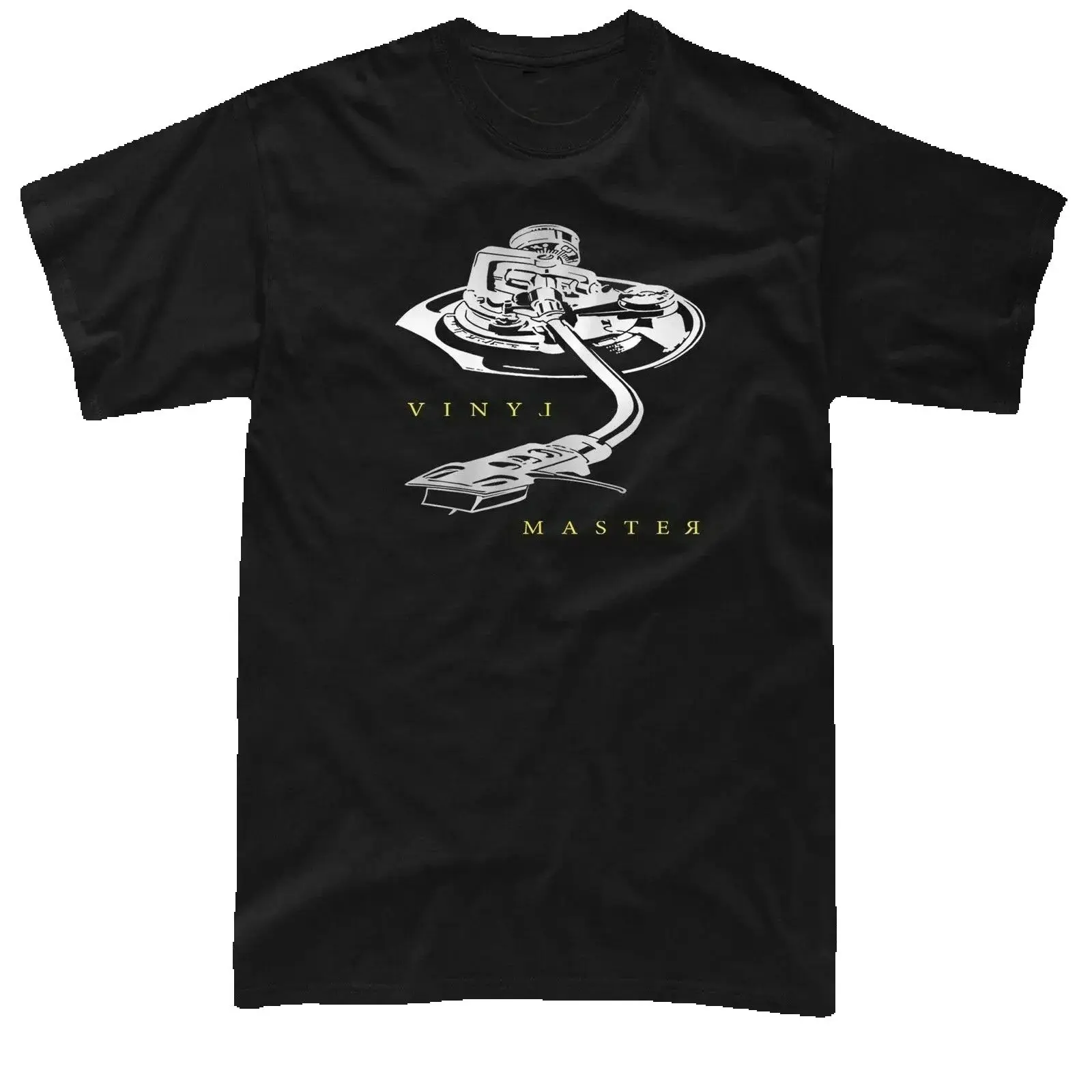 Phonograph Technology Soundboard Vinyl Master DJ Music T-Shirt 100% Cotton O-Neck Short Sleeve Casual Mens T-shirt Size S-3XL