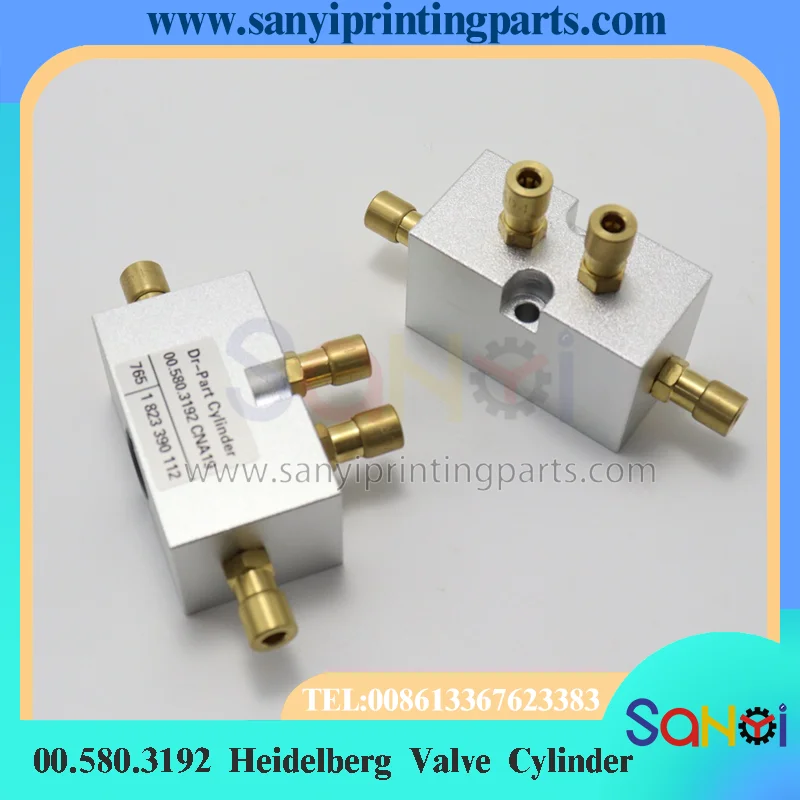 00.580.3192 Heidelberg Valve Cylinder SM102 CD102 SM74 For Printing Machine Parts