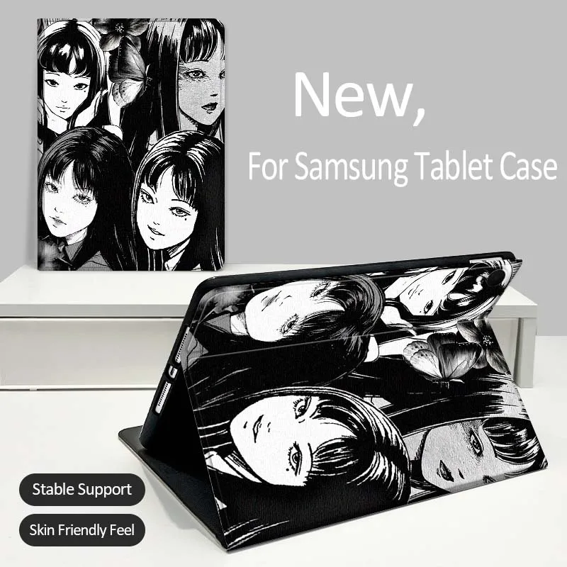 

T-Tomies K-Kawakamsis Anime For Samsung Galaxy Tab A A7 A8 A9 A11 S6 S11 Lite Plus 10.1 10.4 10.5 Inch 2022 2025 Tablet Case