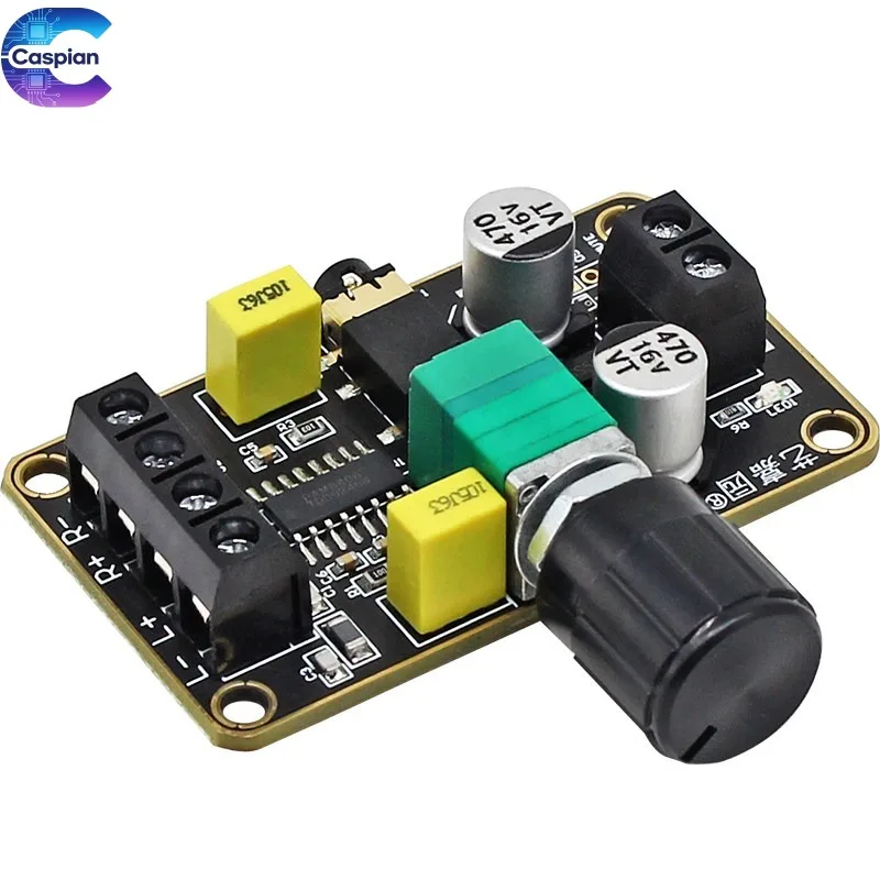 DIY Small Audio Box Digital Amplifier Board 2 * 5W Stereo Dual Channel D-Class 5V Audio Amplification Module PAM8406