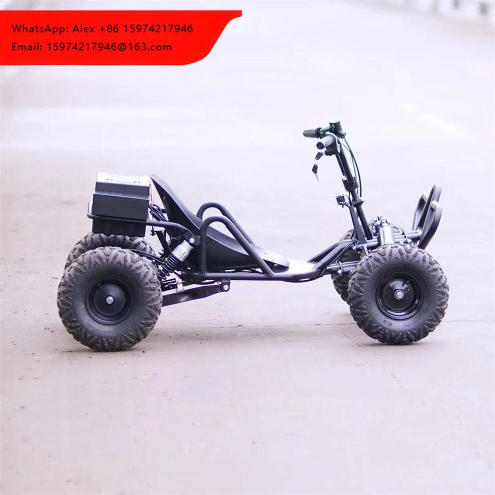 500W48V12Ah Mini Offroad Electric Go Karts For Adults And Kid