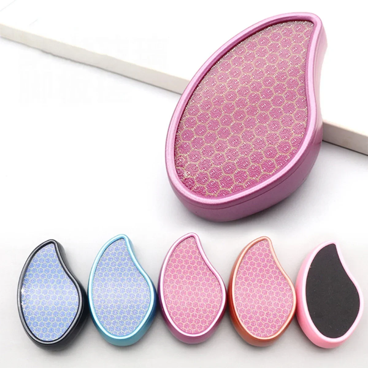 1PCS foot  glass foot  sole skin pedicure grinding Nano stone dead skin calluses plate grinder to remove  file to heel scraping