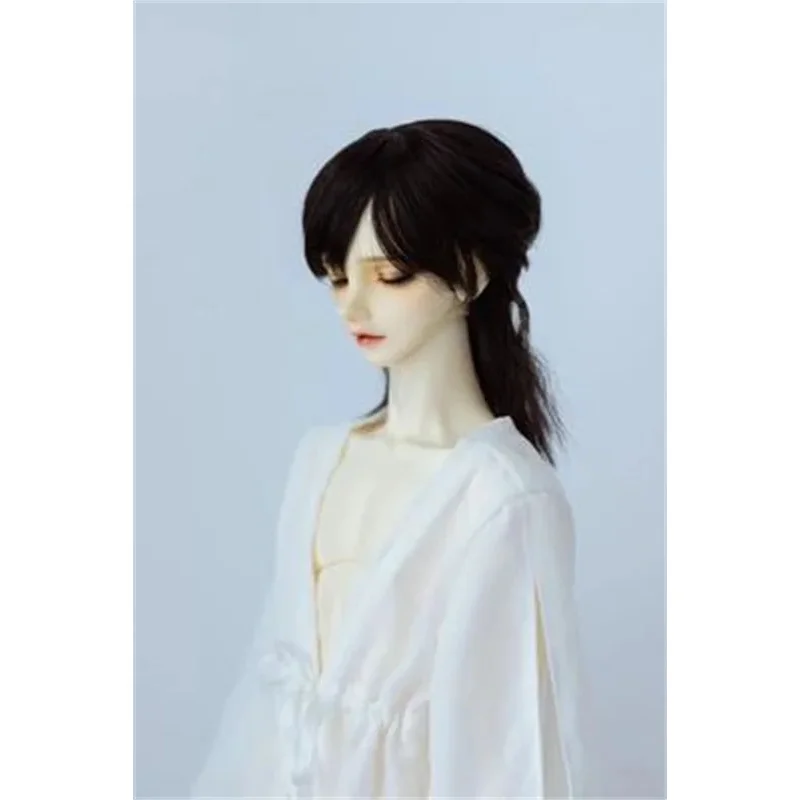 

Маленький кудрявый парик из термостойкого шелка с эффектом разбитых кончиков, в наличии, для кукол BJD/SD 1/3, 1/4, 1/6, аксессуары для кукол, игрушки для девочек, повседневные аксессуары для кукол