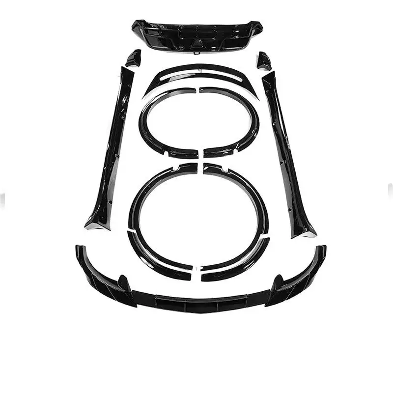 

Car Modification Tail Wing Gloss Black Front Shovel Rear Lip Side Skirts Wheel Eyebrows Surround Body Kits for Model Y