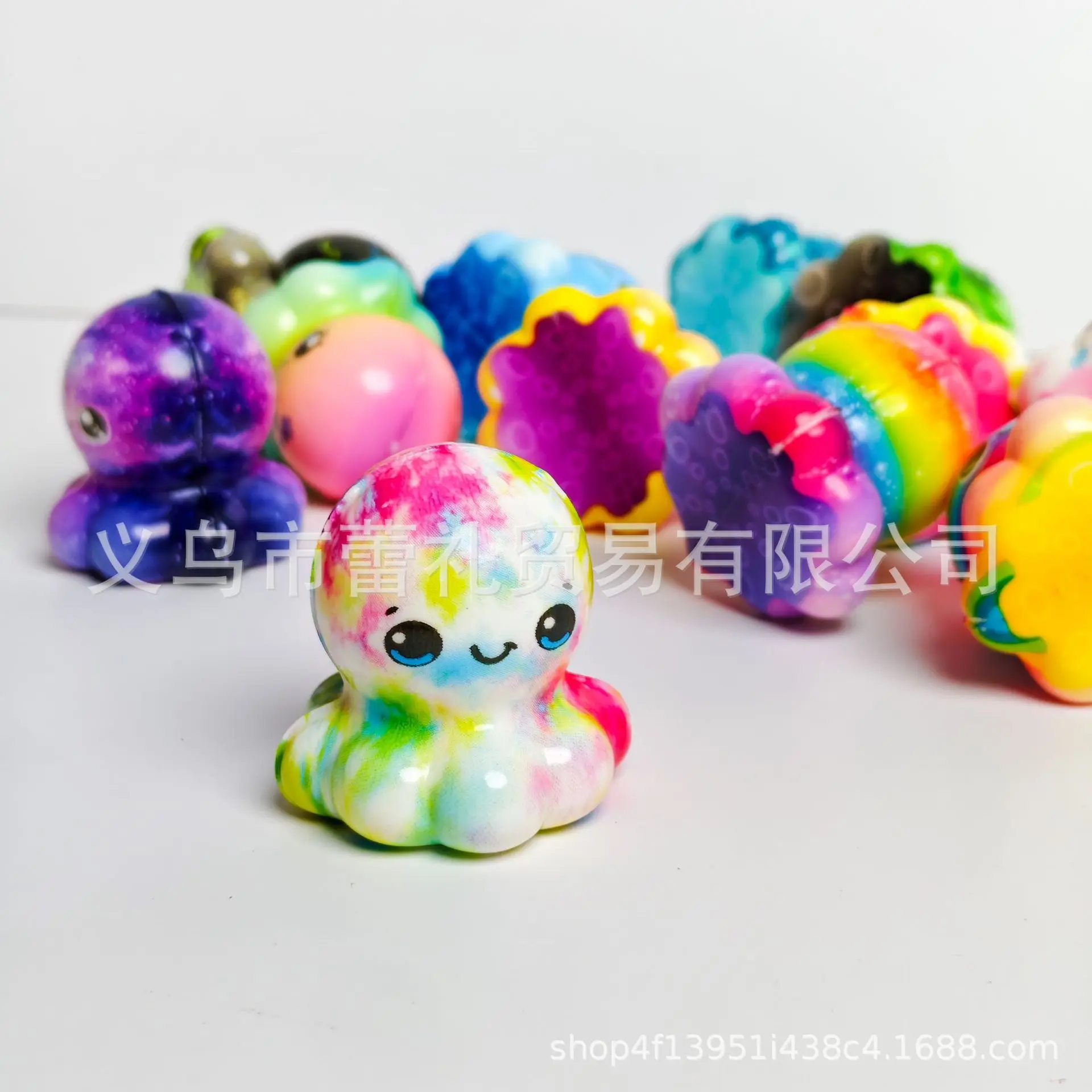 10/20 Stück Mini-Kawaii-Tintenfisch-Stressabbau-Spielzeug für Erwachsene, niedliches, langsam aufsteigendes Spielzeug, Karnevalsgeschenk, Partygeschenk – Detail 11
